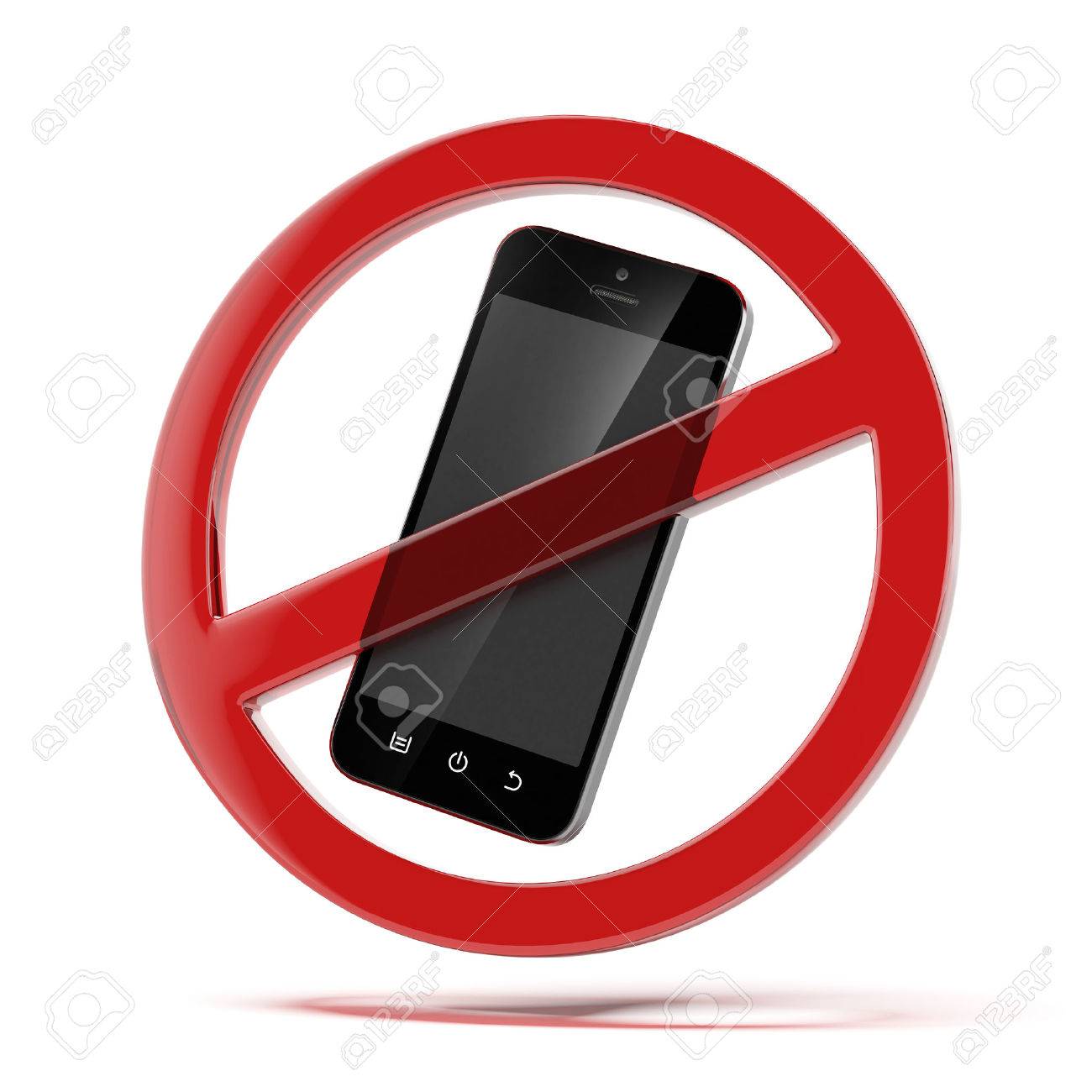 no cell phone