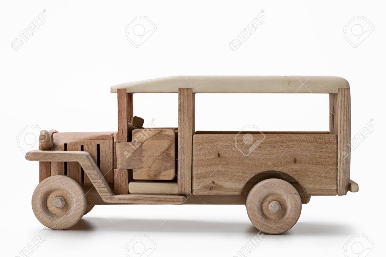 Un Hecho Autobús Vintagejuguete Maderavista Modelo Voynmn80w De VGSqUzpM