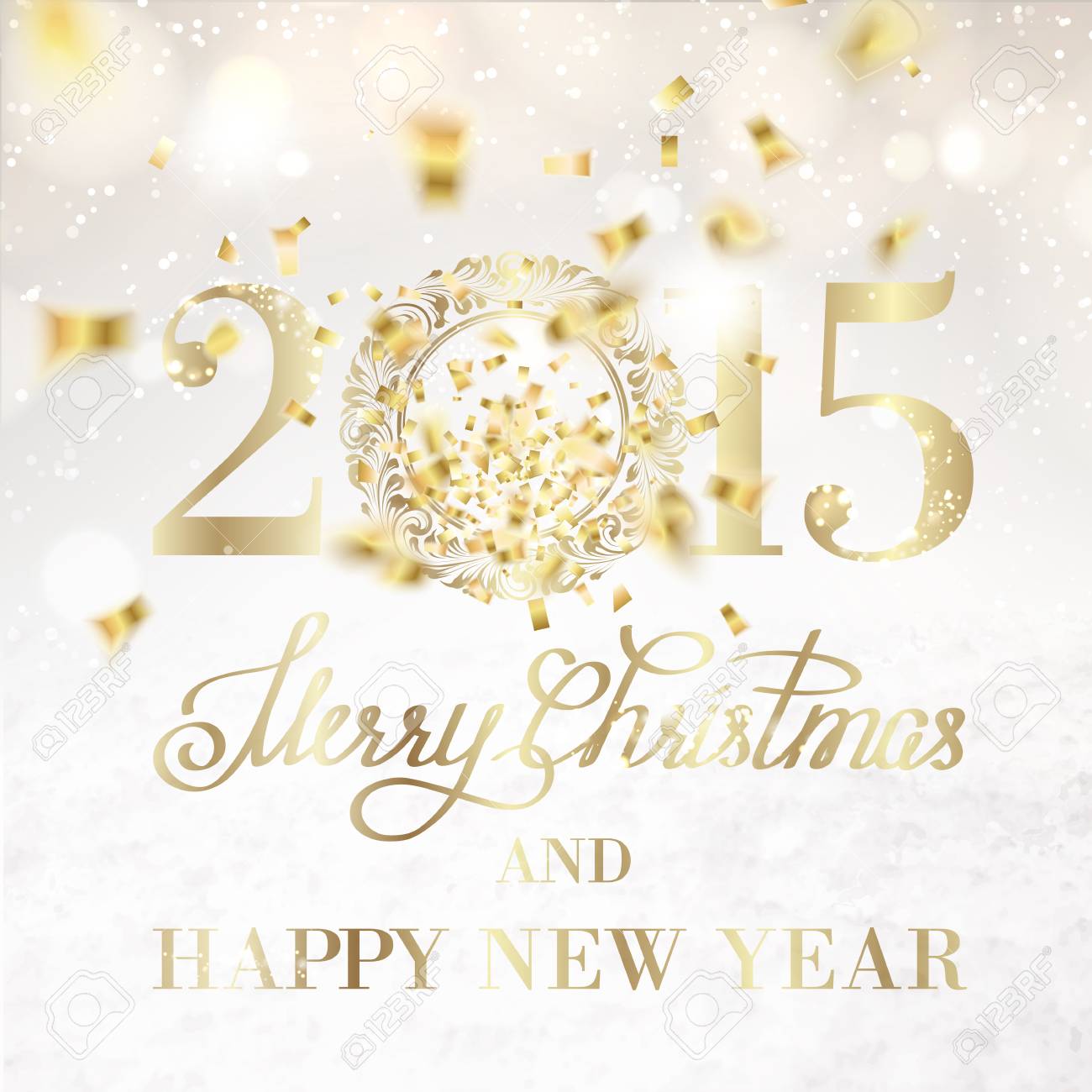merry christmas sign shine over white background vector