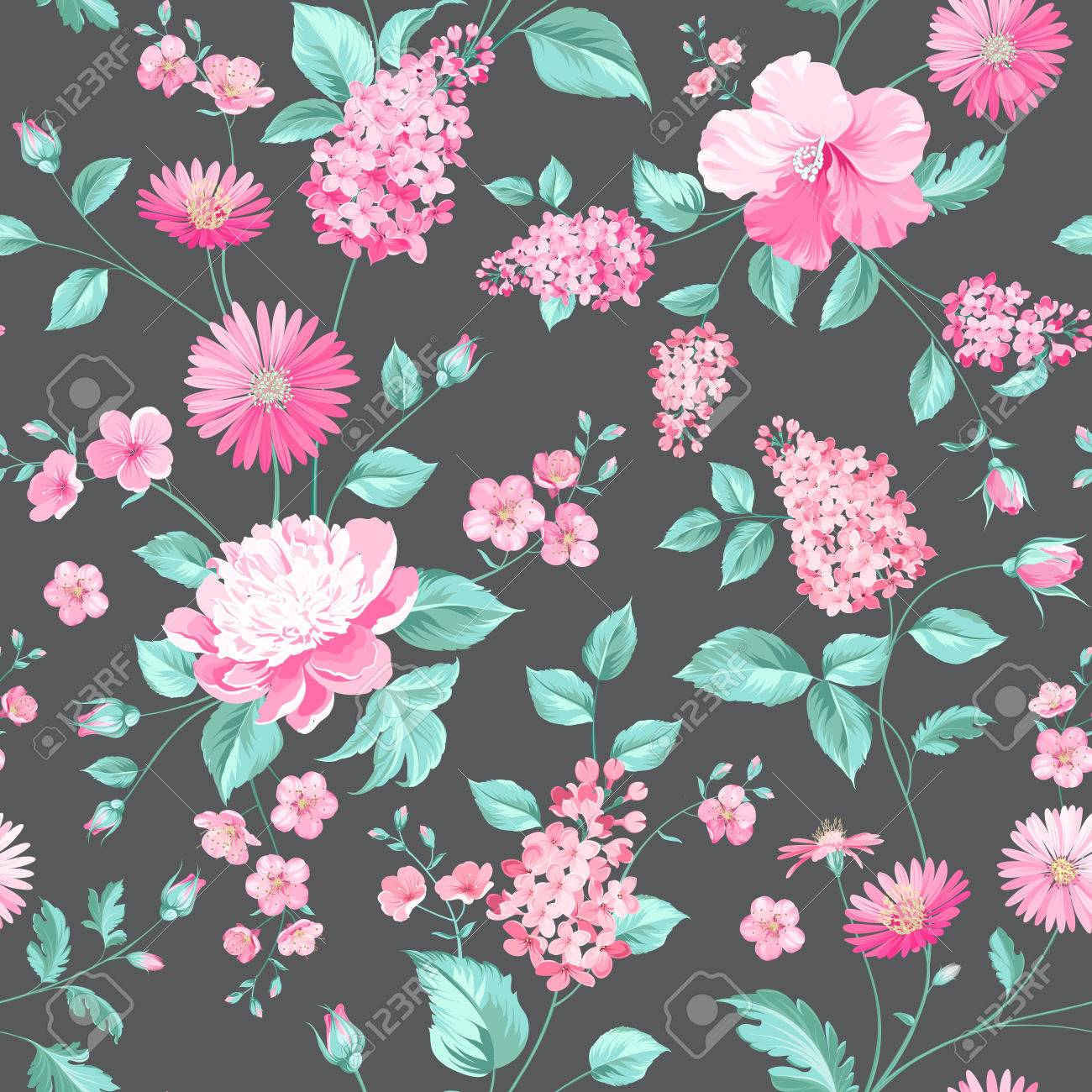 Fabric Flower Pattern Cool Inspiration Fabric Flower Pattern Cool Inspiration