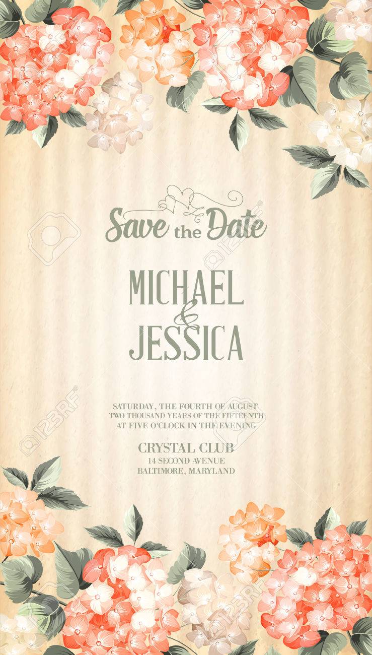vintage invitation