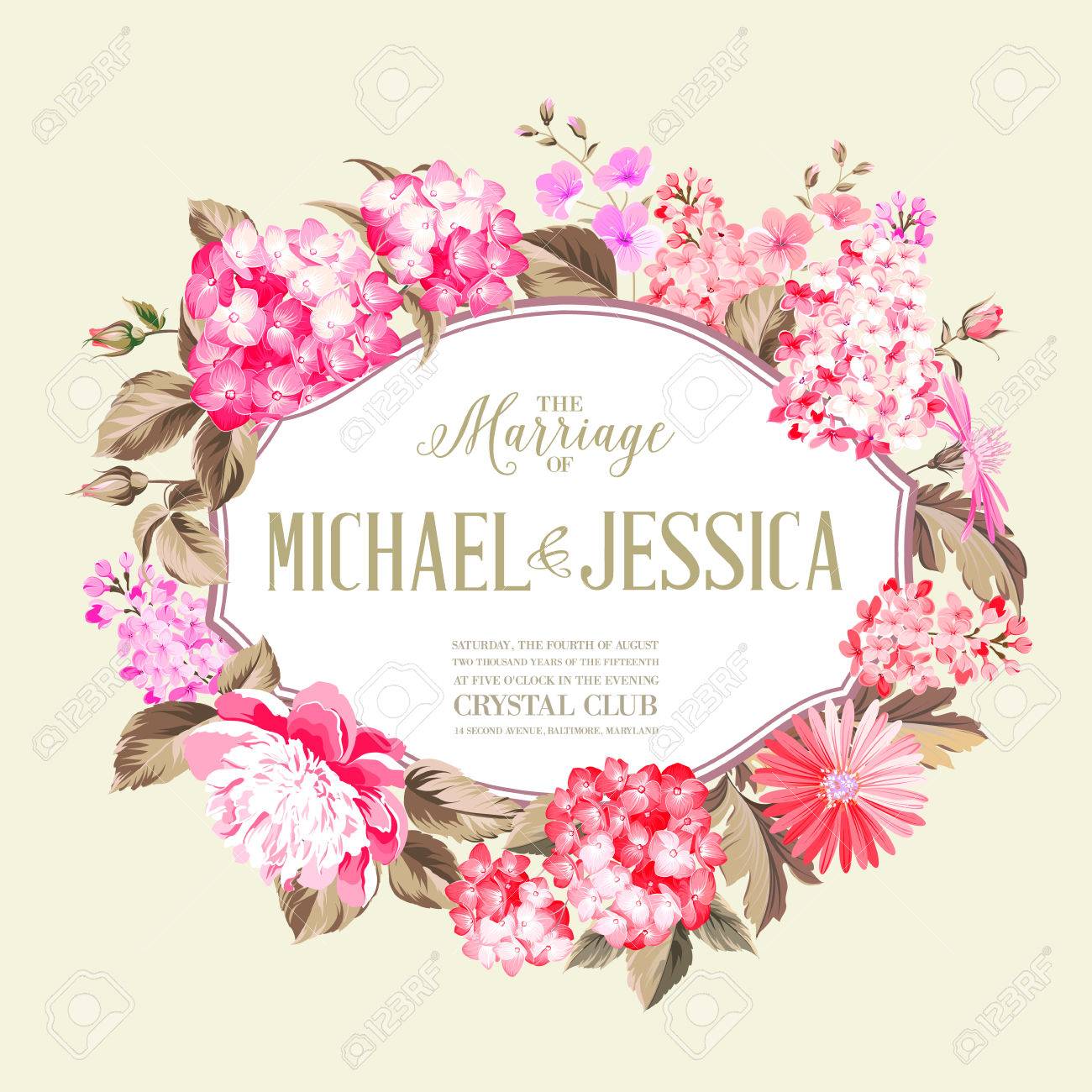 clock flower template