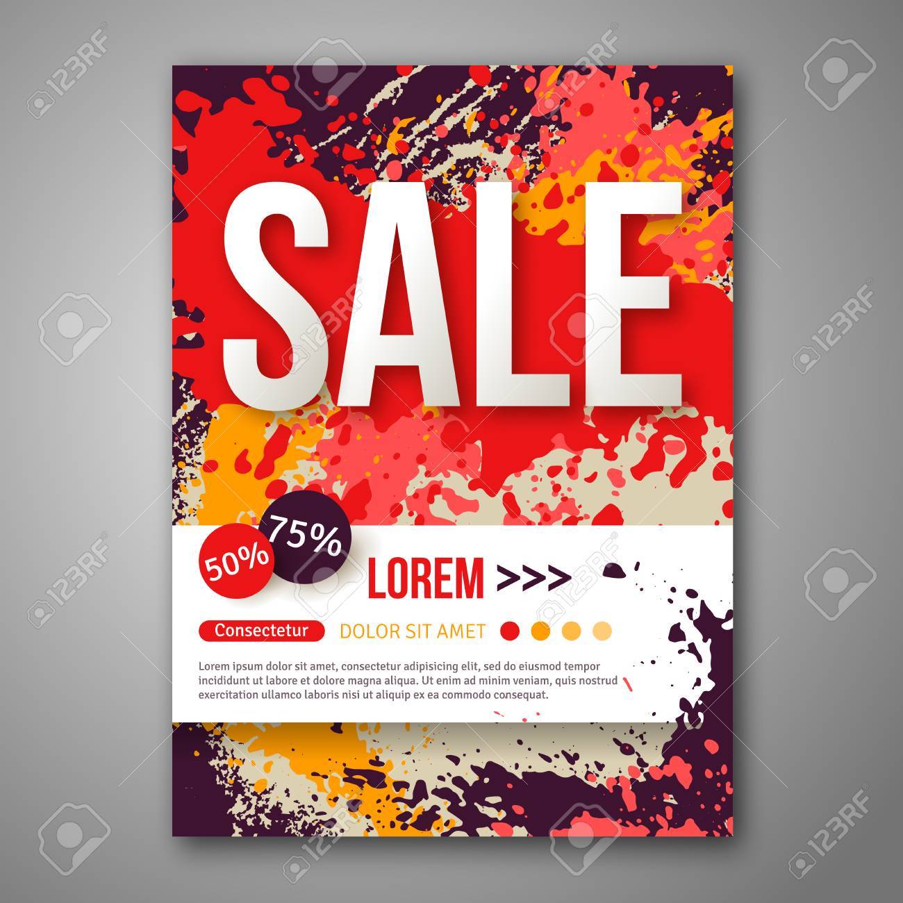 sale poster template
