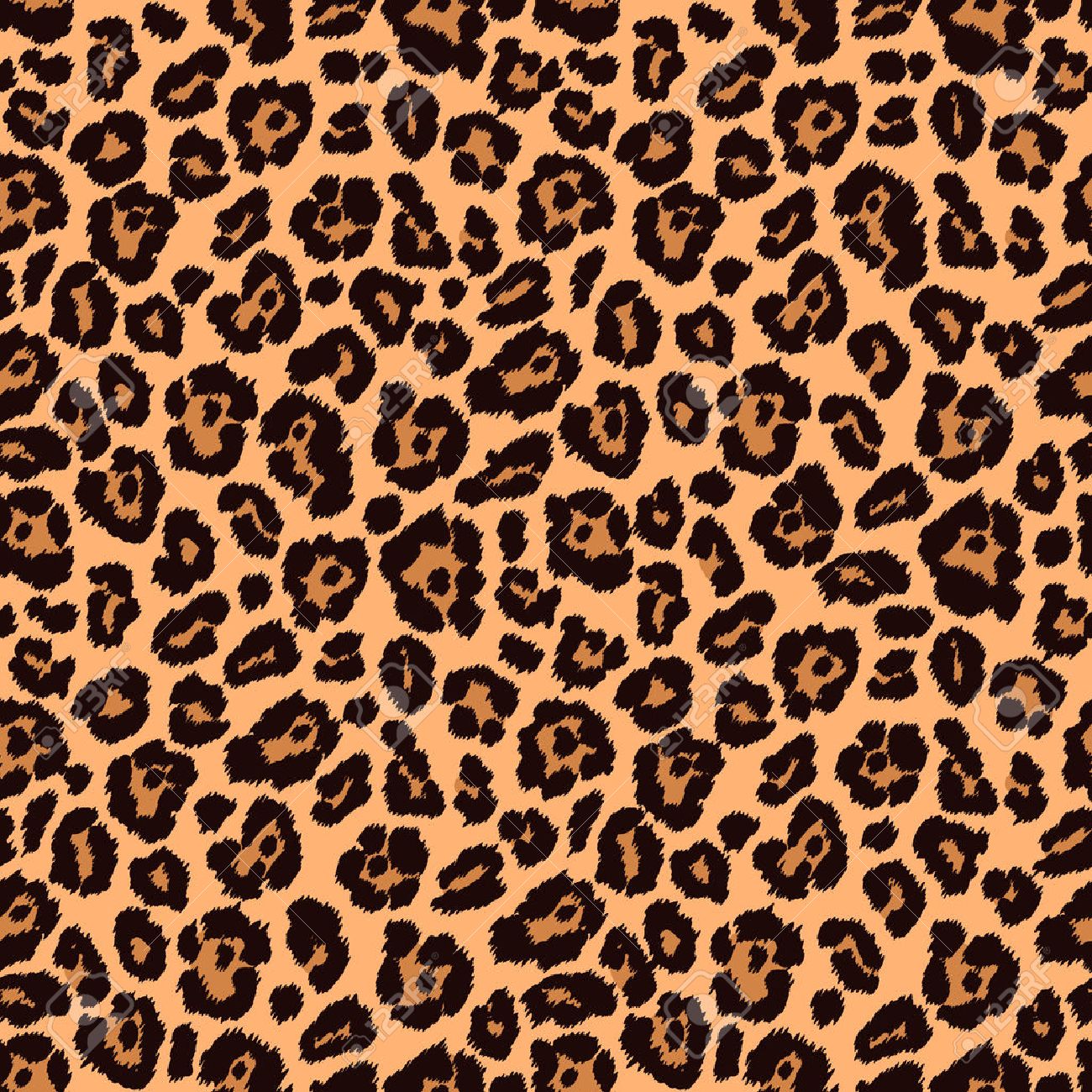 Animal Print, Leopard Texture. Endless Texture Can Be Used For Printing  Onto Fabric And Paper Or Scrap Booking. Can Be Used As Web Sites Backdrop.  Royalty Free SVG, Cliparts, Vectors, And Stock