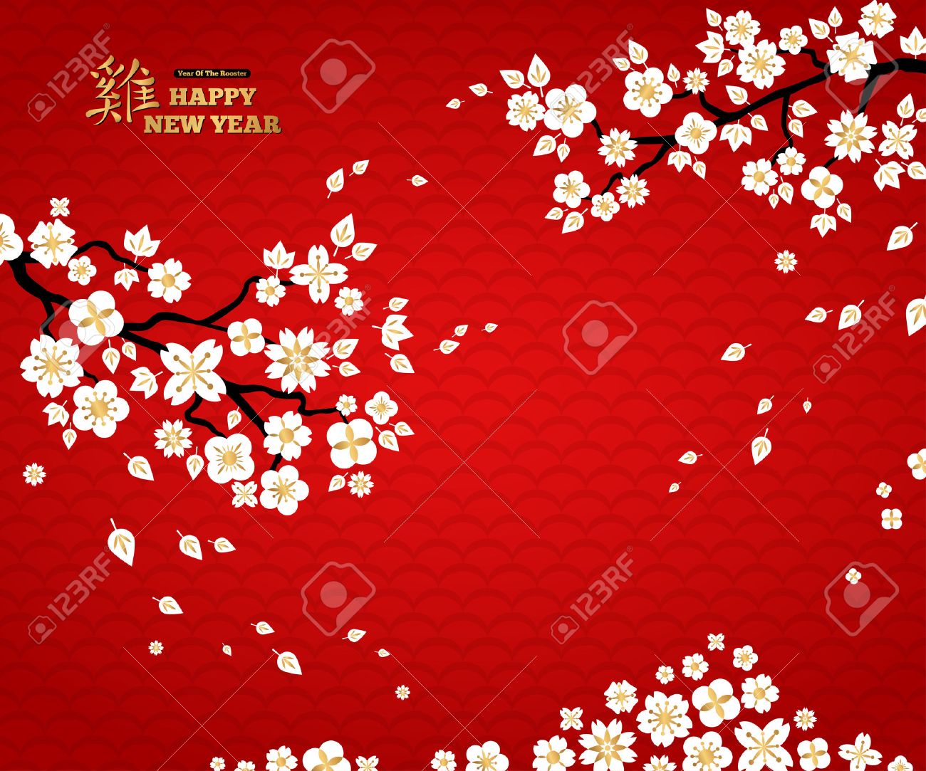 chinese new year greetings card