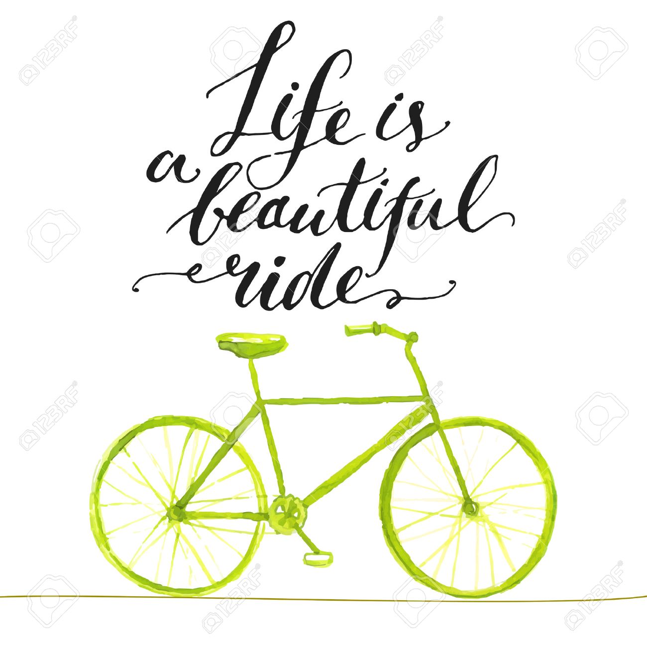 Citation Inspiree La Vie Est Une Belle Balade Affiche Moderne Handwritten Calligraphie A Velo Tire Par La Main Verte Clip Art Libres De Droits Vecteurs Et Illustration Image Citation Inspiree La Vie Est Une Belle Balade Affiche Moderne Handwritten Calligraphie A Velo Tire Par La Main Verte Clip Art Libres De Droits Vecteurs Et Illustration Image