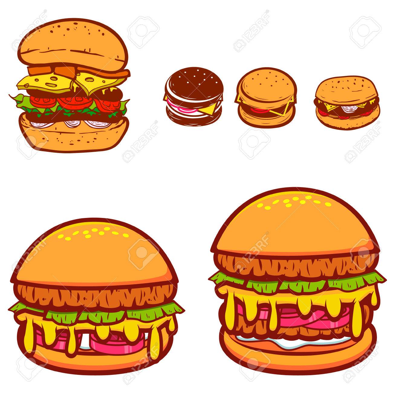 ハンバーガーのセットです ラベル エンブレム バッジのデザイン要素です イラスト のイラスト素材 ベクタ Image ハンバーガーのセットです ラベル エンブレム バッジのデザイン要素です イラスト のイラスト素材 ベクタ Image