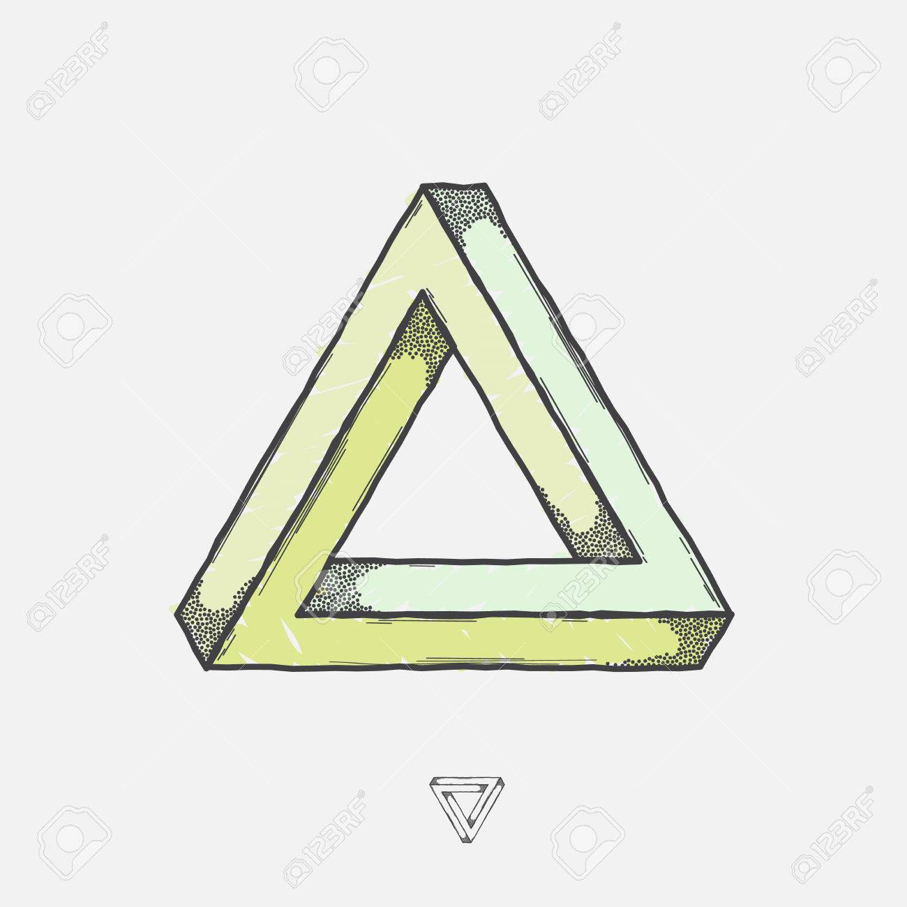 Penrose triangle: paper hands 68 Penrose triangle: paper hands 78