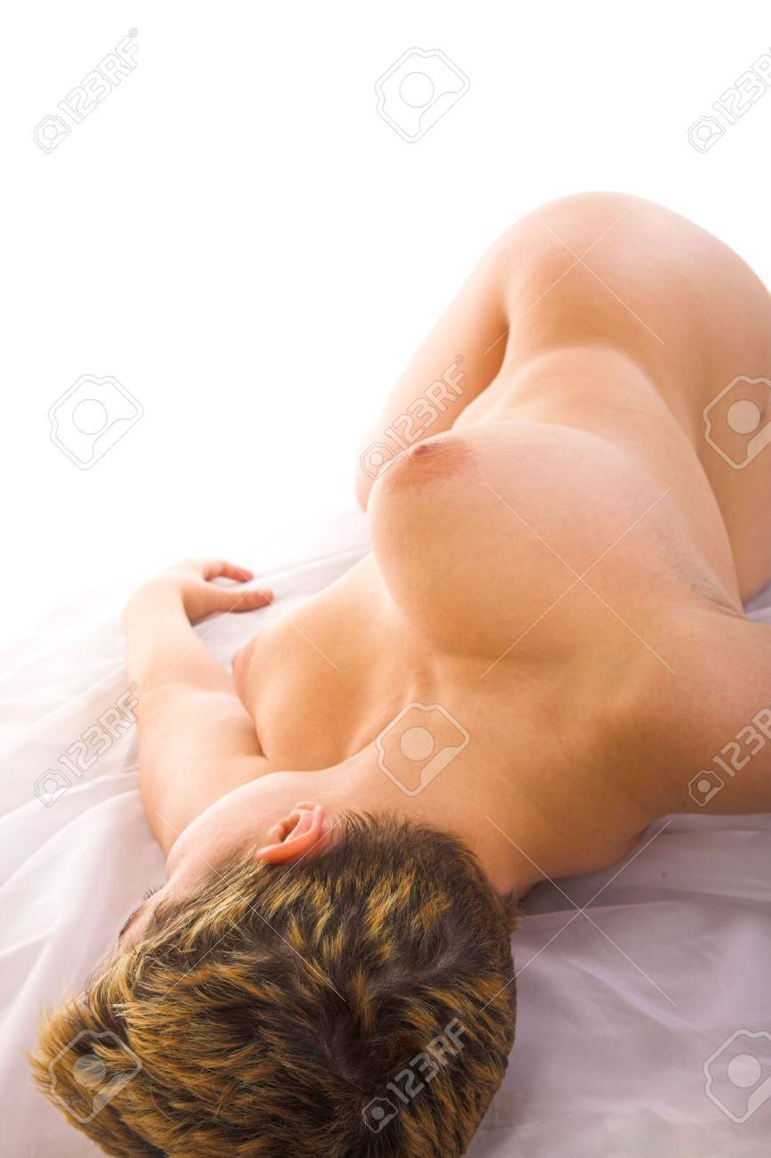 Chica Joven Desnuda Tumbada En El Blanco Fotos, retratos, imágenes y  fotografía de archivo libres de derecho. Image 3730202