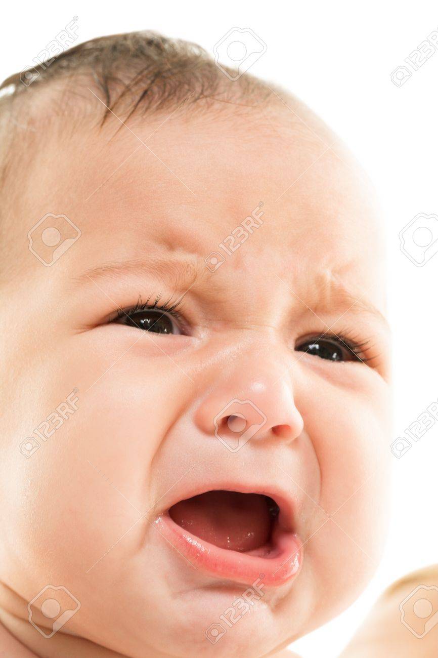 crying boy isolated on white - 18241437 crying boy isolated on white - 18241437