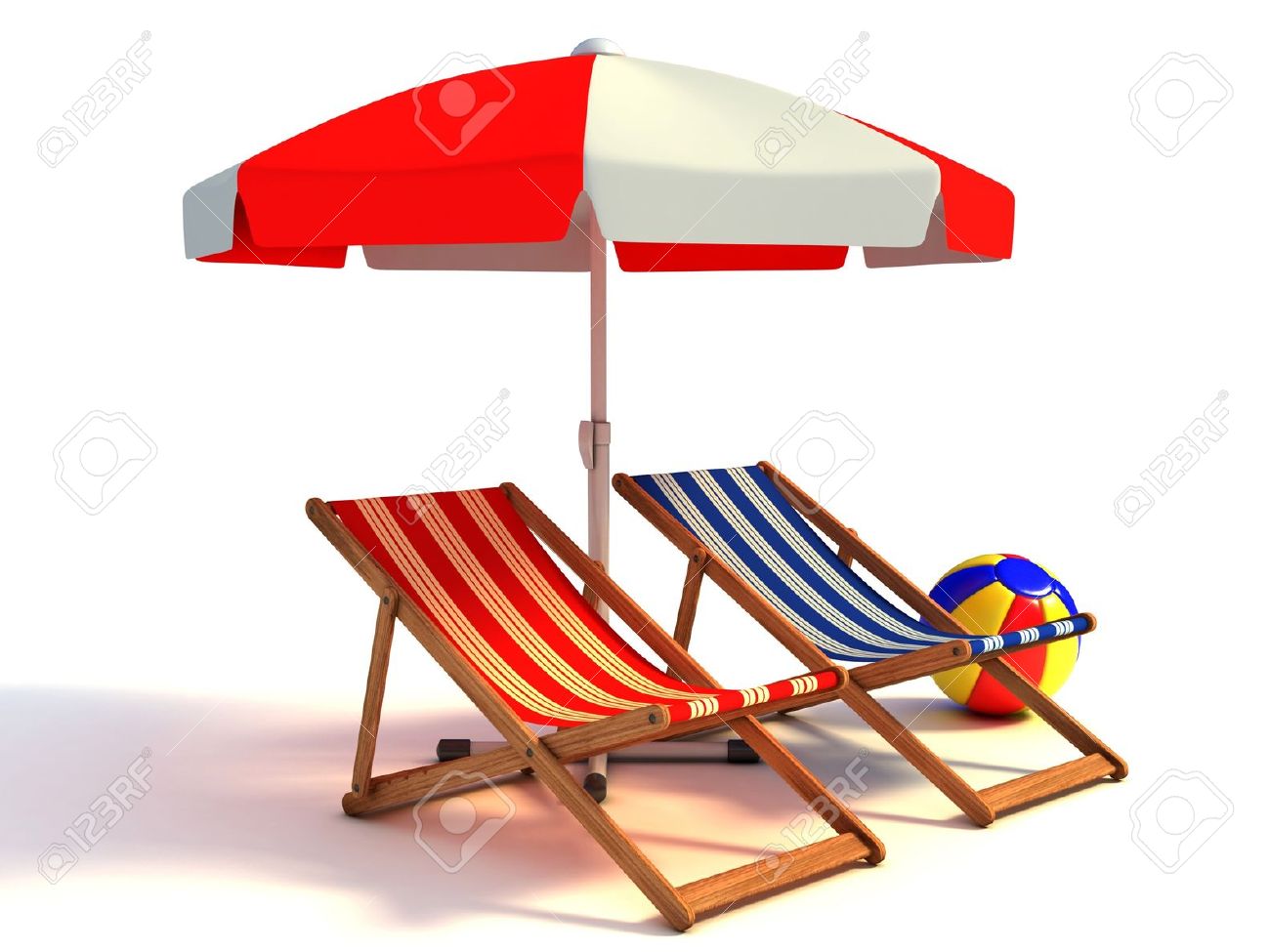 beach chairs with sun shade