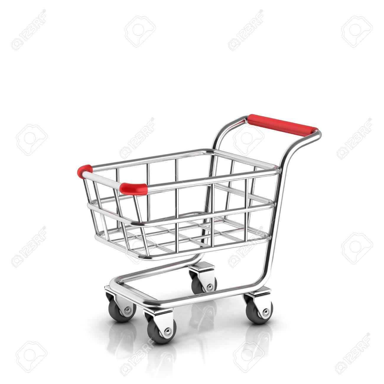 shopping cart 3d icon