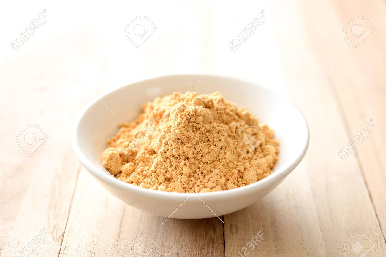 トースト大豆粉 きな粉 の写真素材 画像素材 Image