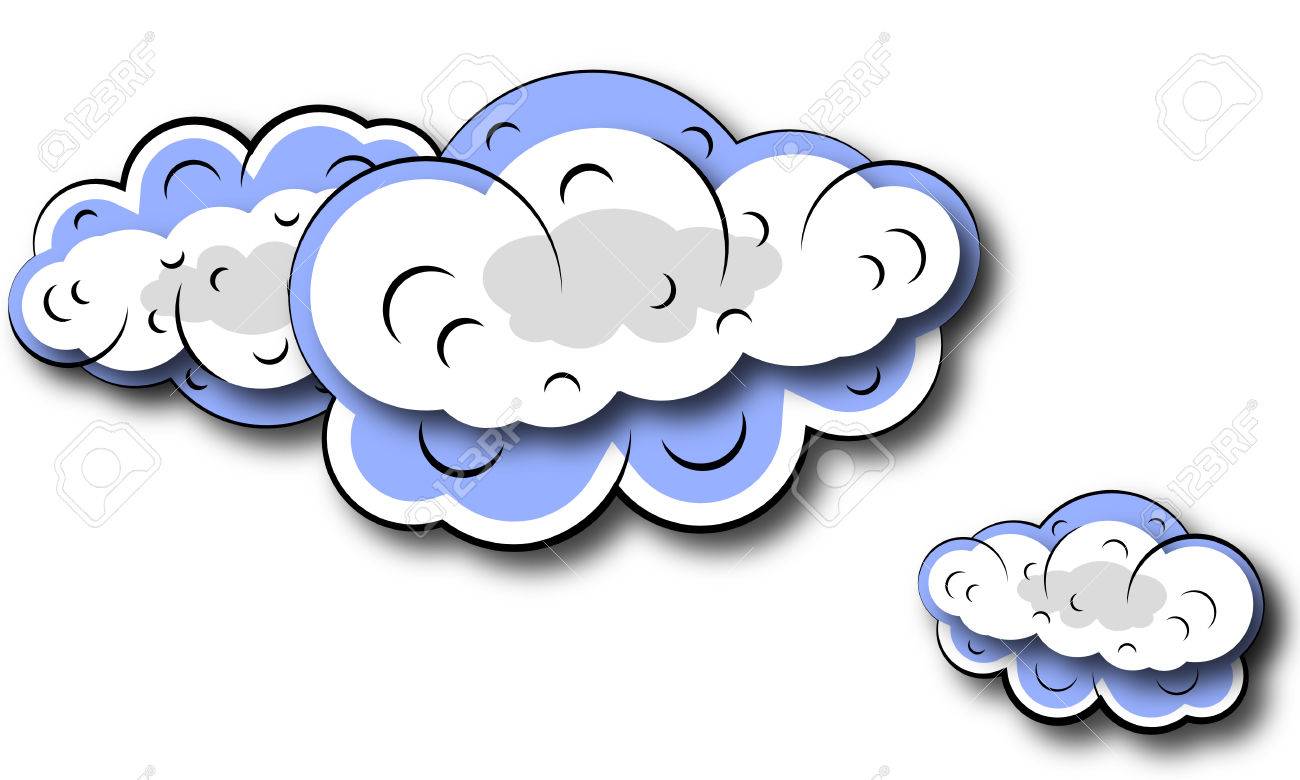 Nuage Isole Vector Art Illustration Du Ciel Nuageux Clip Art Libres De Droits Vecteurs Et Illustration Image