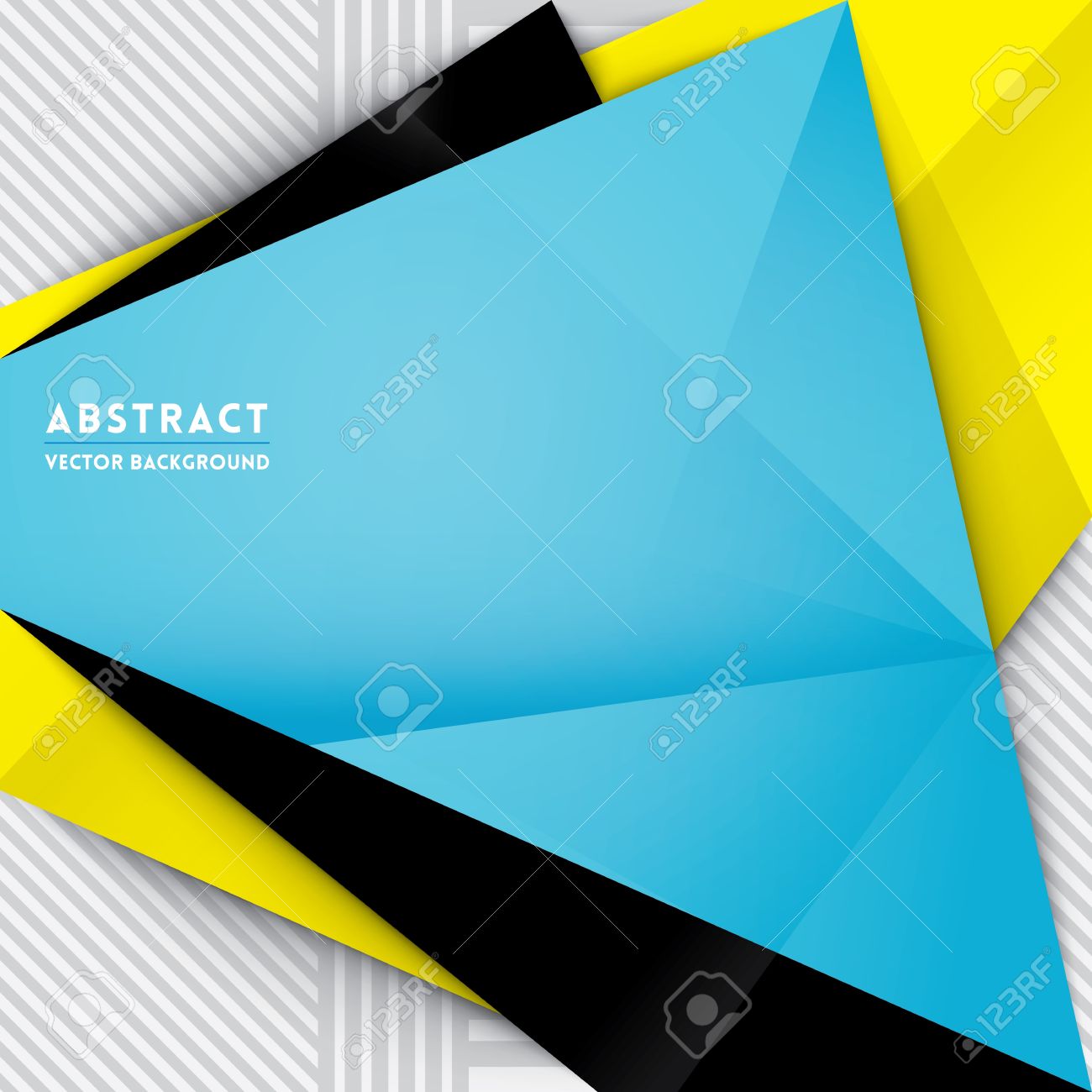 abstract triangle shape background for web design print