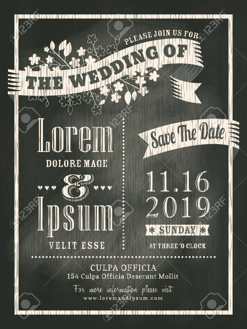 chalkboard wedding invitation card background chalkboard wedding invitation