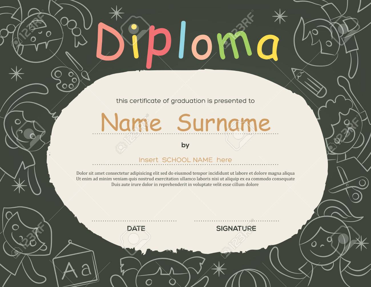 certificate background designs