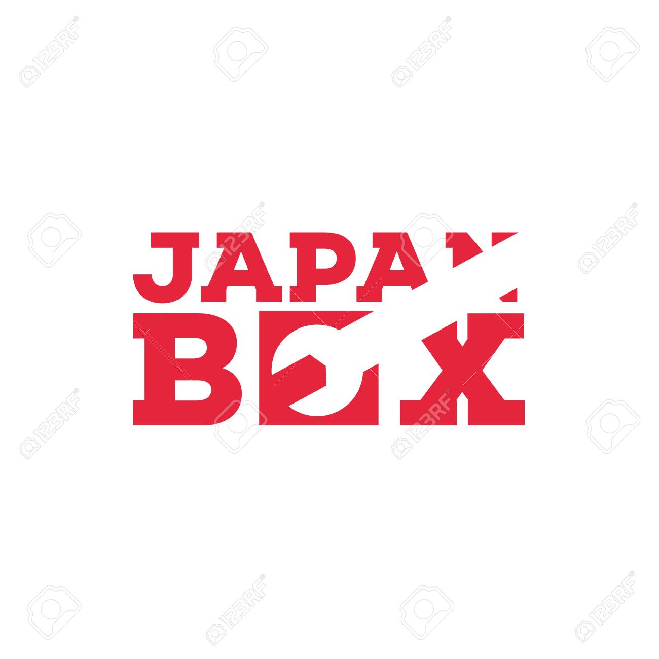 日本自動車サービス修理 レンチ 車 フラット サイン ロゴマークのイラスト素材 ベクタ Image