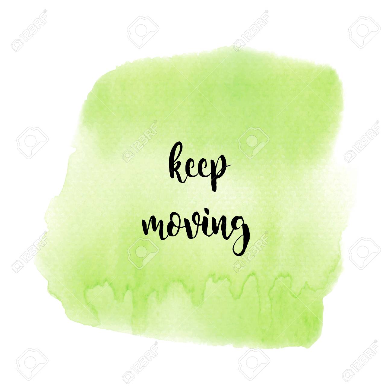 Continuez A Vous Deplacer Citation Inspiree Sur Le Vert Fond D Aquarelle Banque D Images Et Photos Libres De Droits Image Continuez A Vous Deplacer Citation Inspiree Sur Le Vert Fond D Aquarelle Banque D Images Et Photos Libres De Droits Image