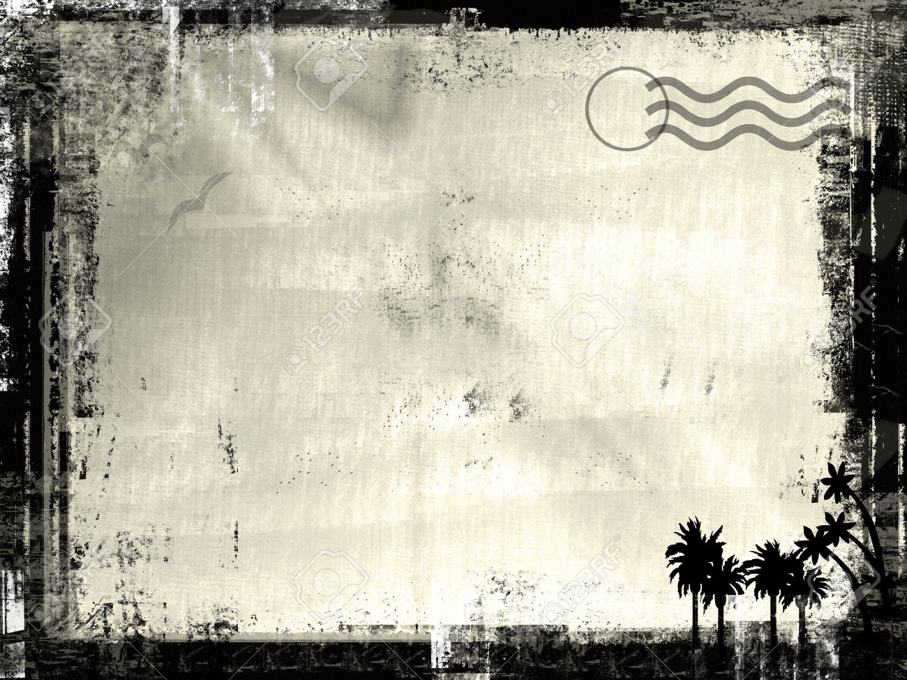 postcard background