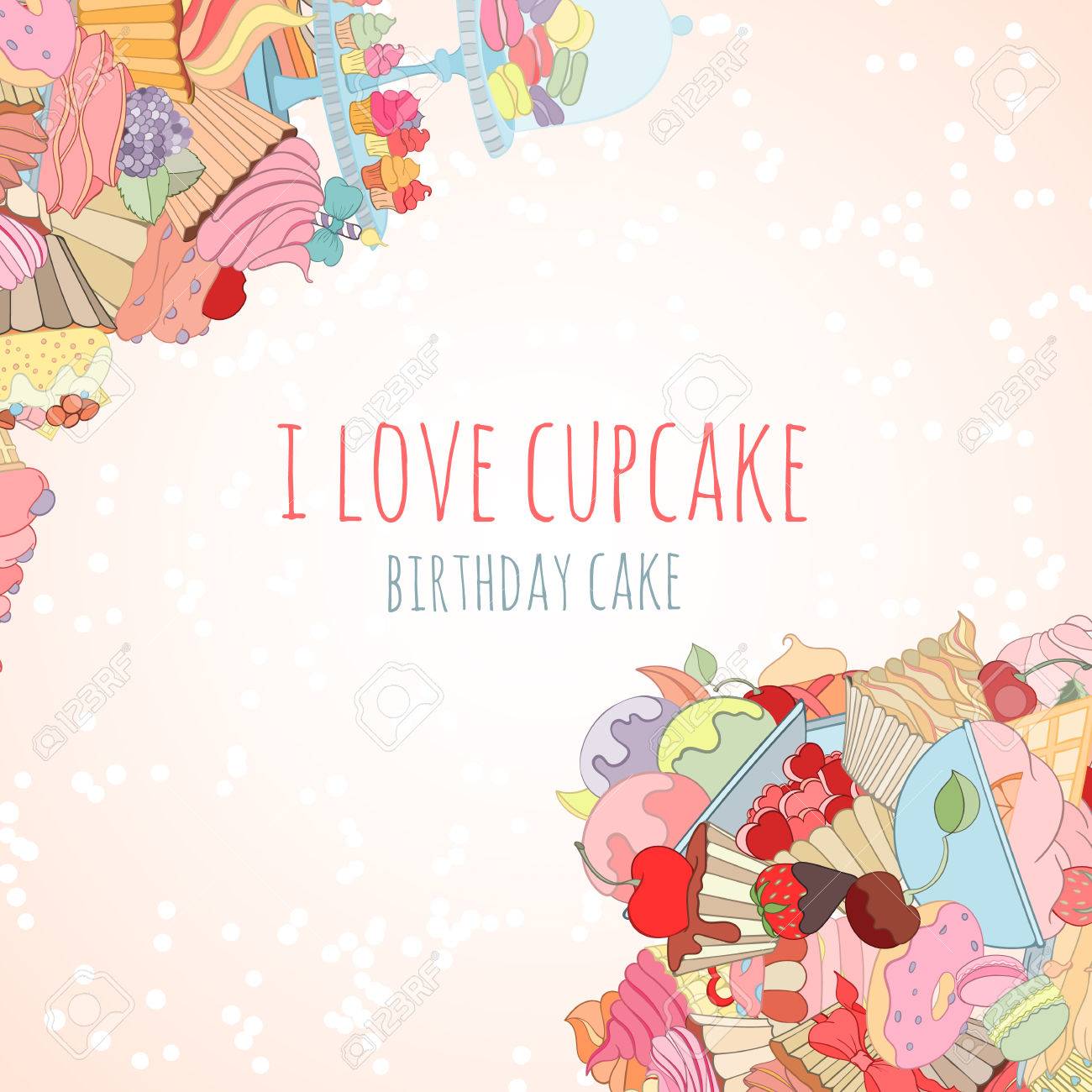 cupcake banner template