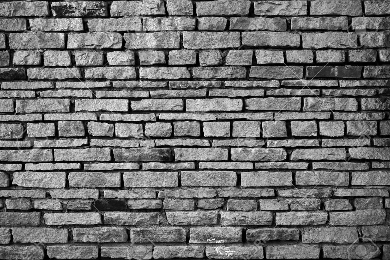 黒と白のレンガの壁 の写真素材 画像素材 Image 997