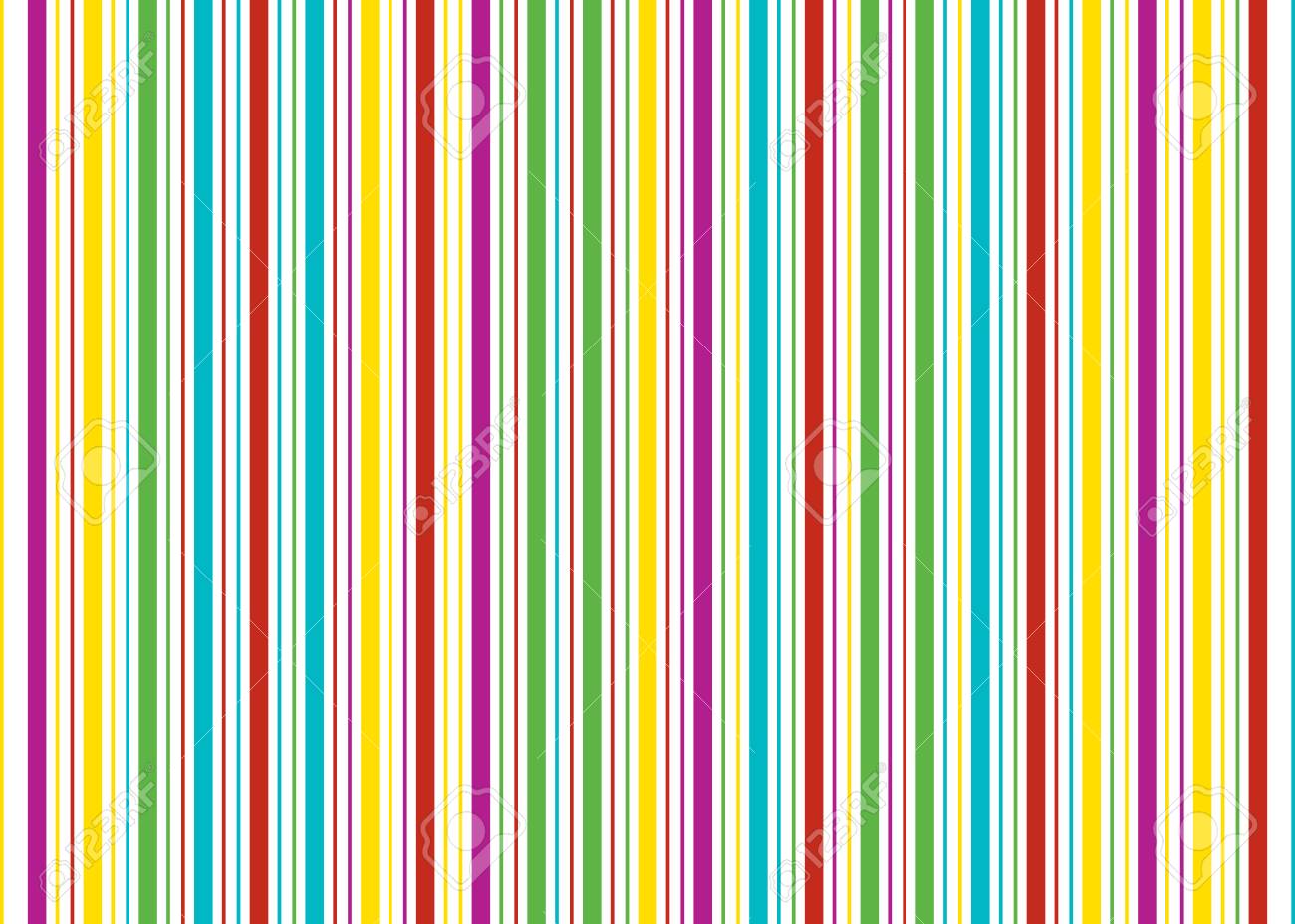 ストライプ模様の抽象画 ストライプ模様の抽象画