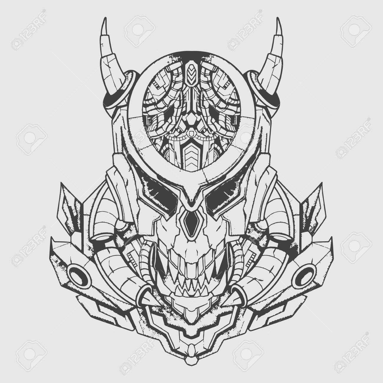 predator black and white