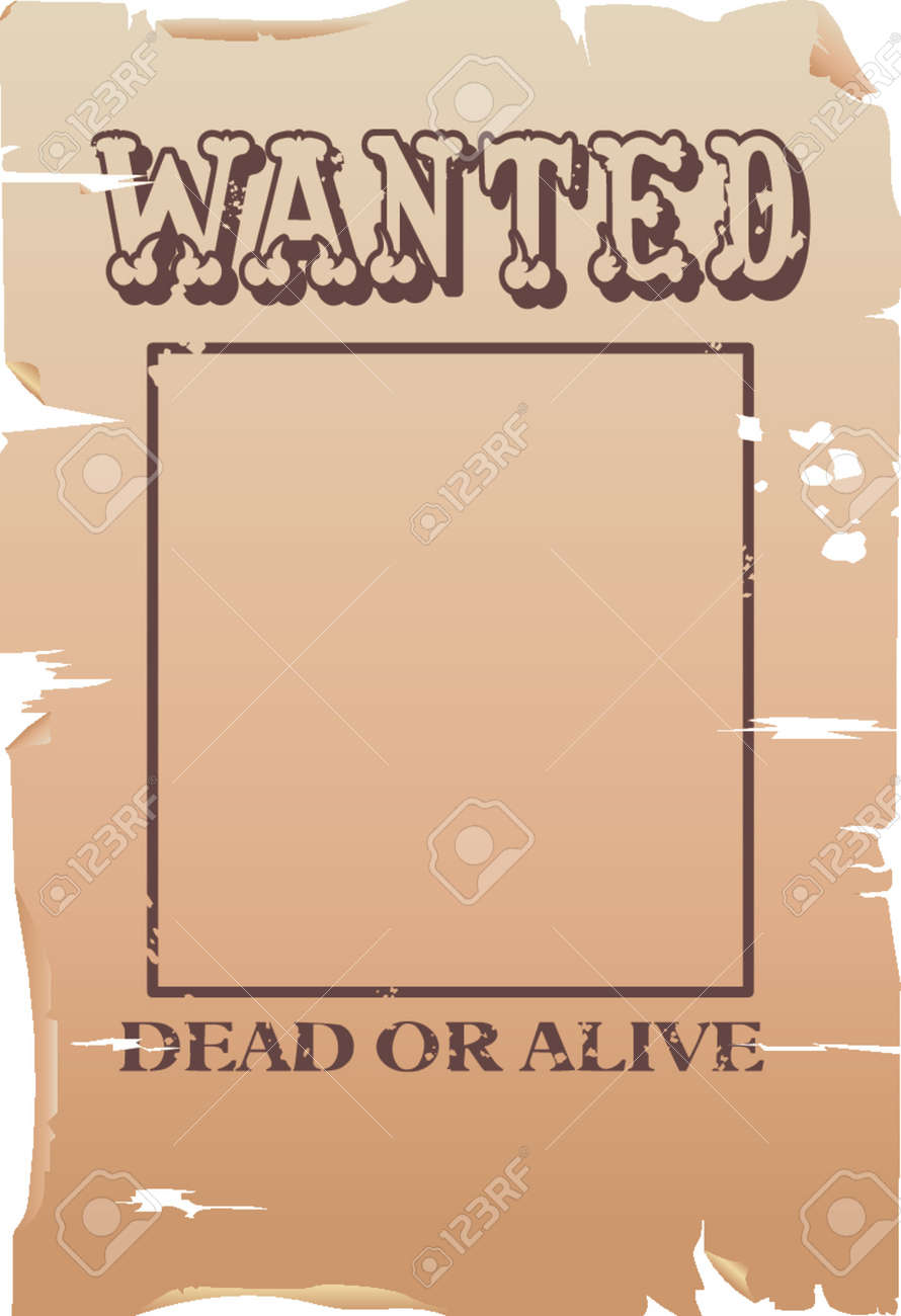 Un Vector Queria Cartel Creado Por El Tipo De Carteles Ilustraciones Vectoriales Clip Art Vectorizado Libre De Derechos Image