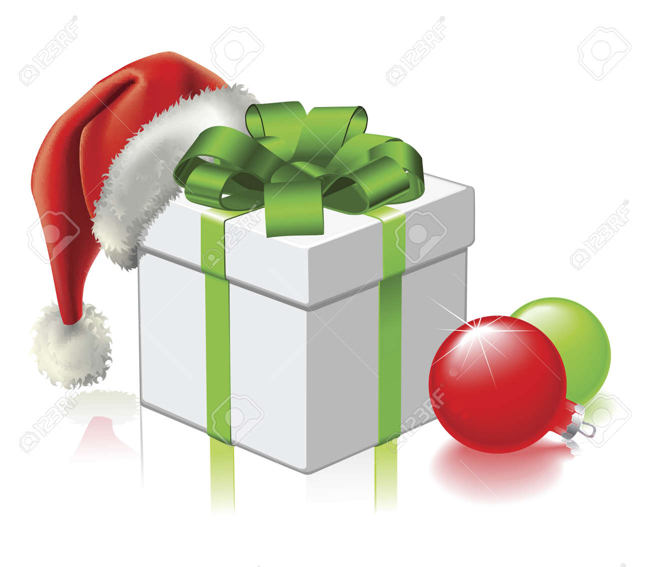 christmas present hat