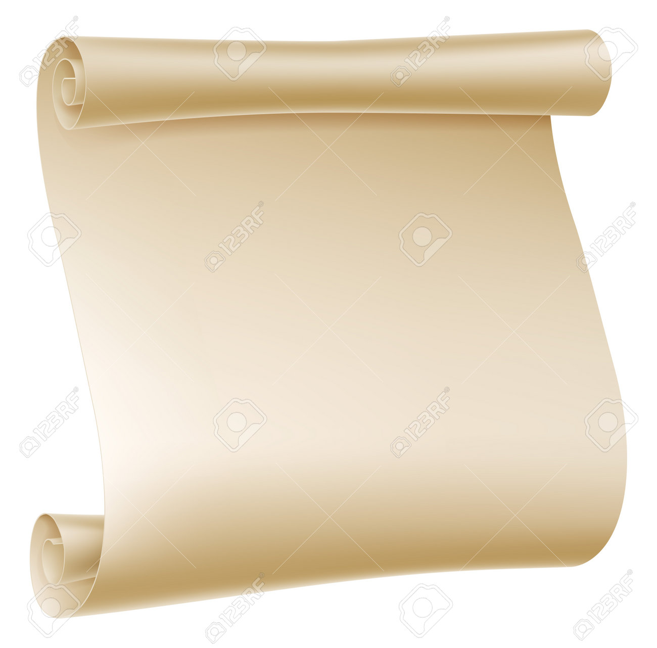 Background illustration of an old rolled up paper scroll - 15997819 Background illustration of an old rolled up paper scroll - 15997819
