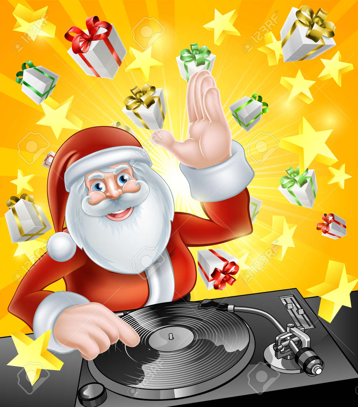 cartoon christmas gift