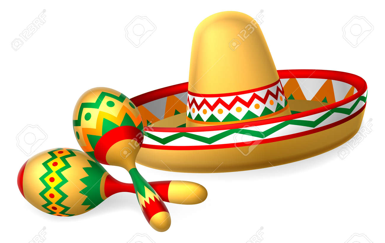 a mexican sombrero hat