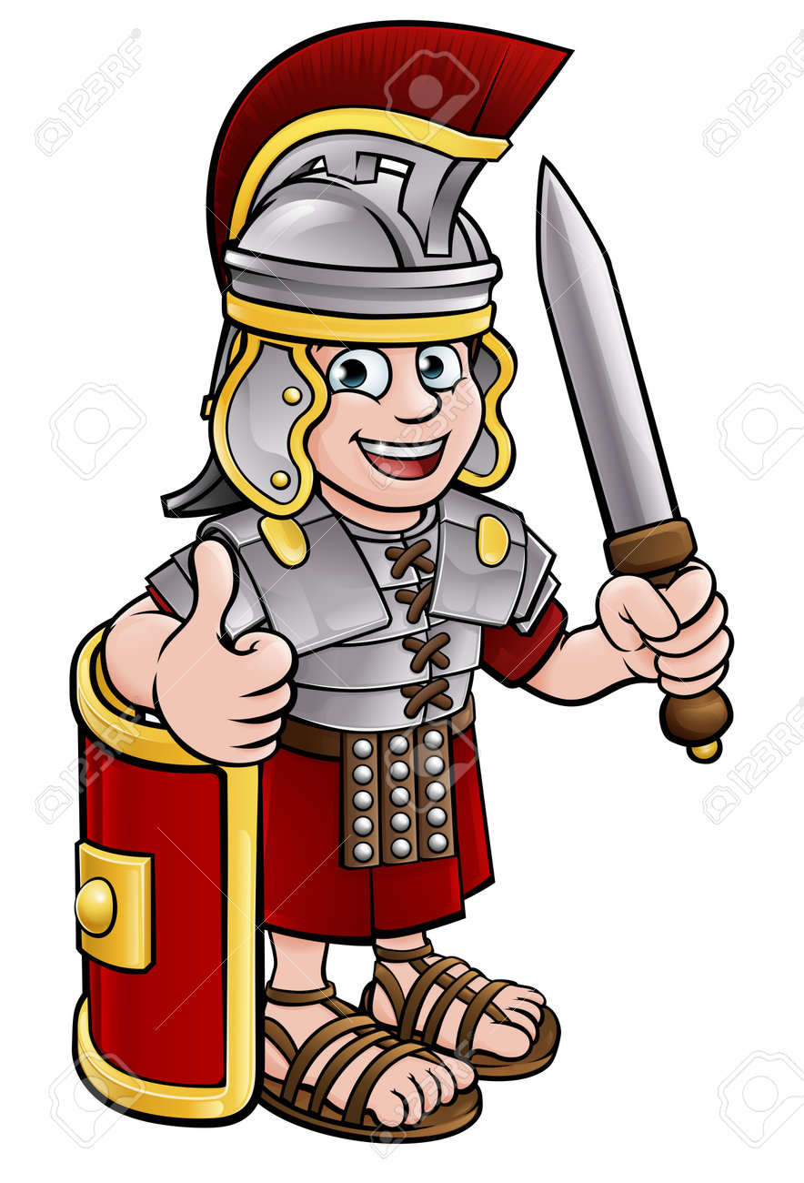 Roman Soldier Va Happy
