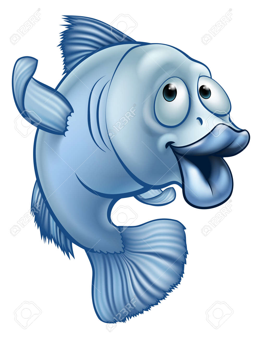 Cartoon Fish Character Royalty Free SVG, Cliparts, Vectors, and Stock  Illustration. Image 89934093., image size:1005x1300
