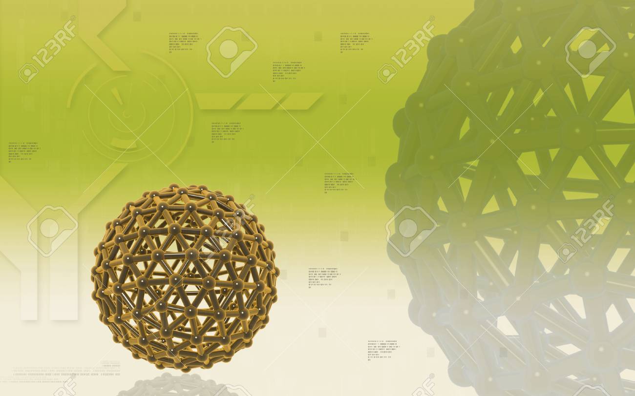 Digital illustration of gene in colour background - 52506693 Digital illustration of gene in colour background - 52506693