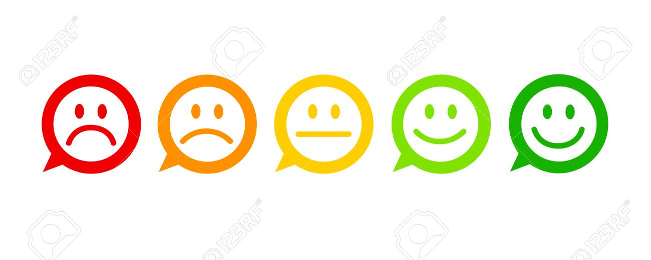 rating satisfaction feedback in form of emotions excellent good normal bad awful speech bubble vector illustration - 109917698 rating satisfaction feedback in form of emotions excellent good normal bad awful speech bubble vector illustration - 109917698
