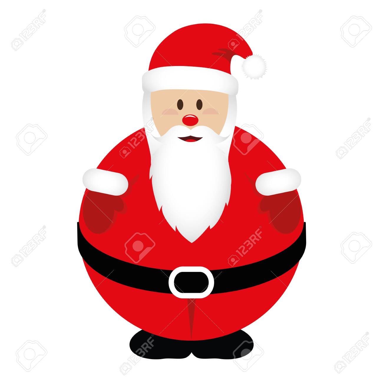 fat santa costume