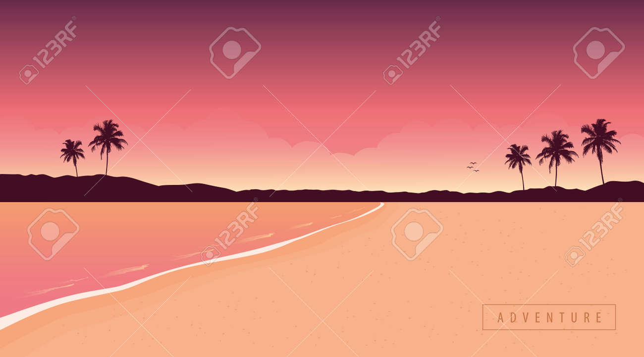 purple secret paradise beach summer holiday background - 169841408 purple secret paradise beach summer holiday background - 169841408