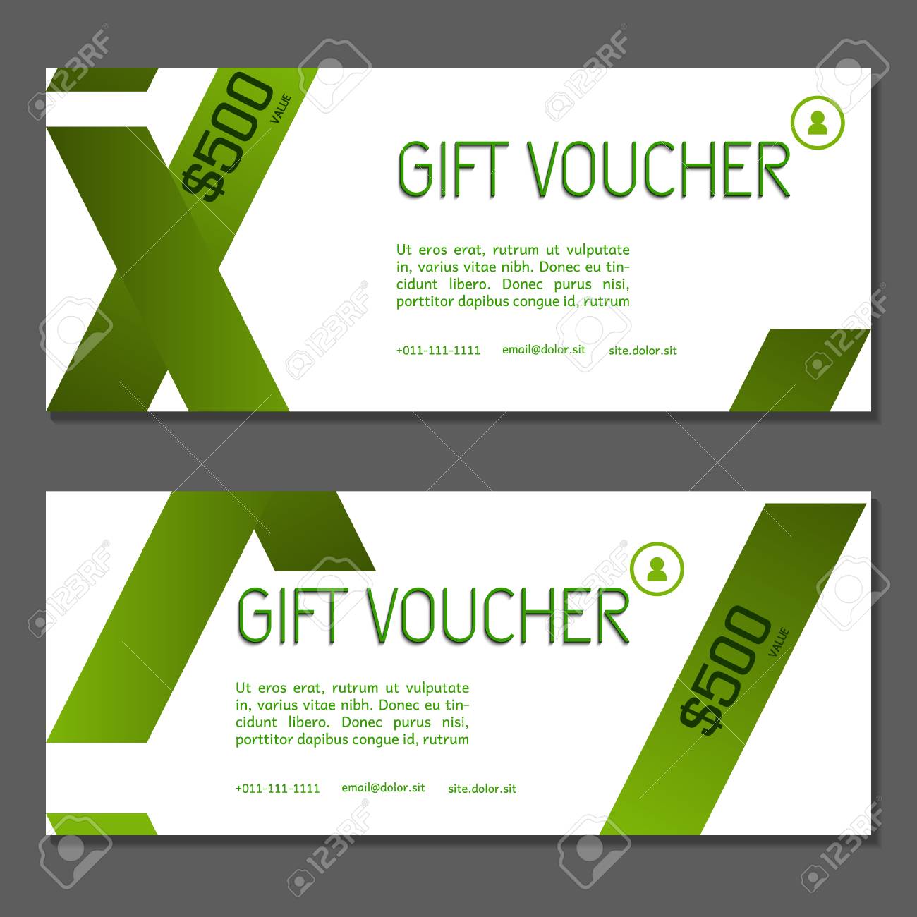 Business Voucher Template from previews.123rf.com