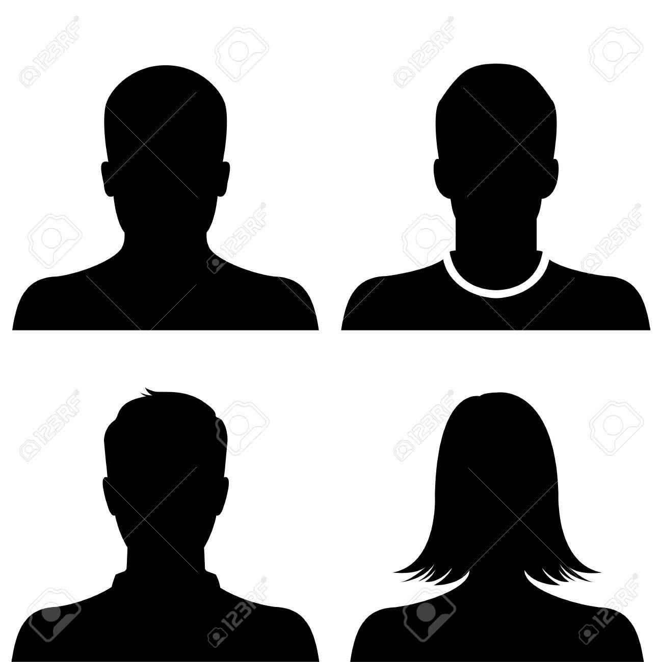 silhouette avatar profile picture icon set royalty free cliparts vectors and stock illustration image 31219797 silhouette avatar profile picture icon set