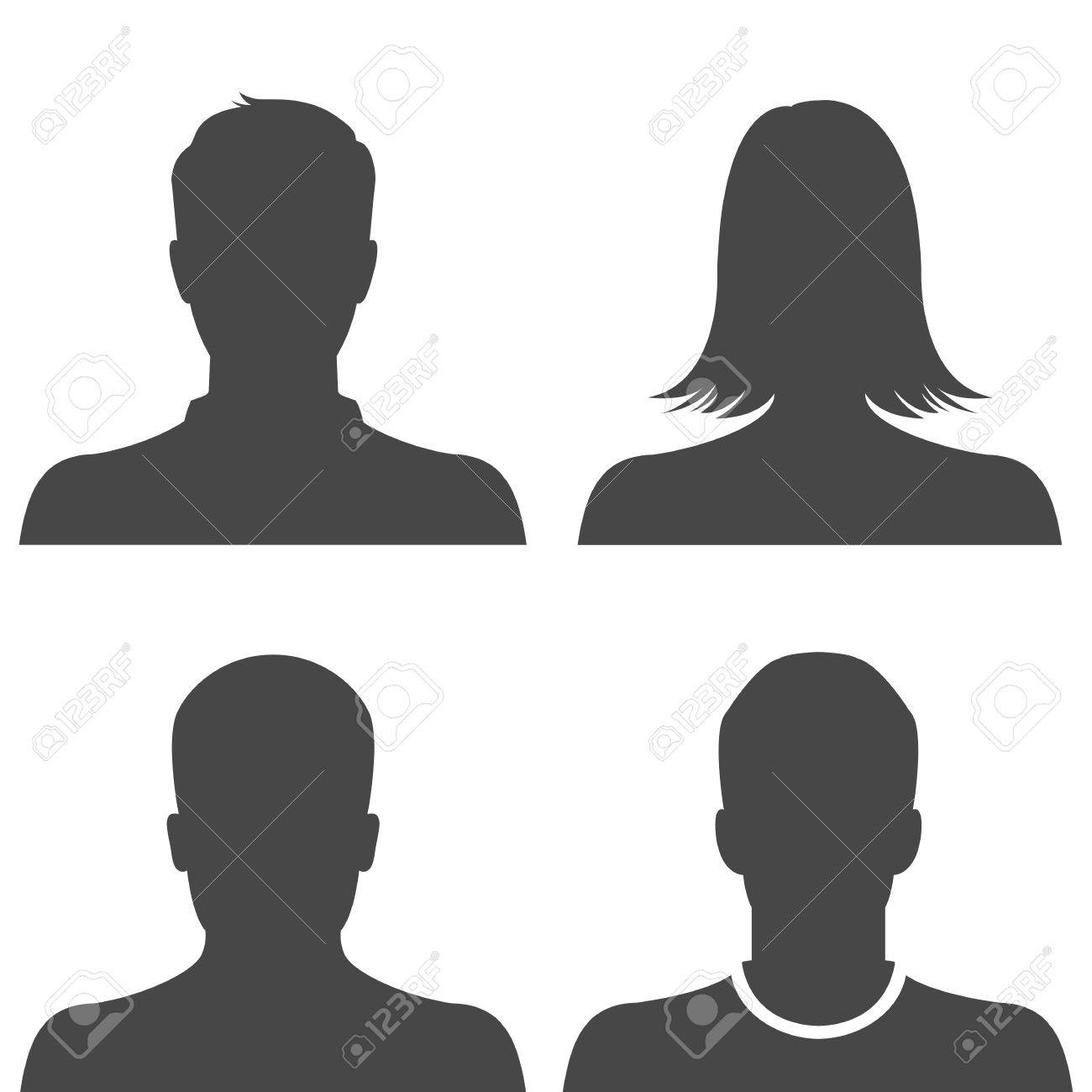 silhouette avatar profile picture icon set royalty free cliparts vectors and stock illustration image 31219679 silhouette avatar profile picture icon set