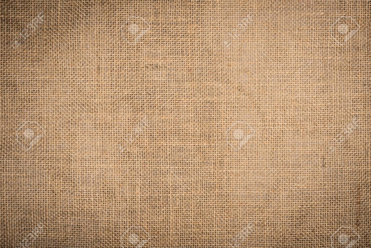 brown hessian fabric