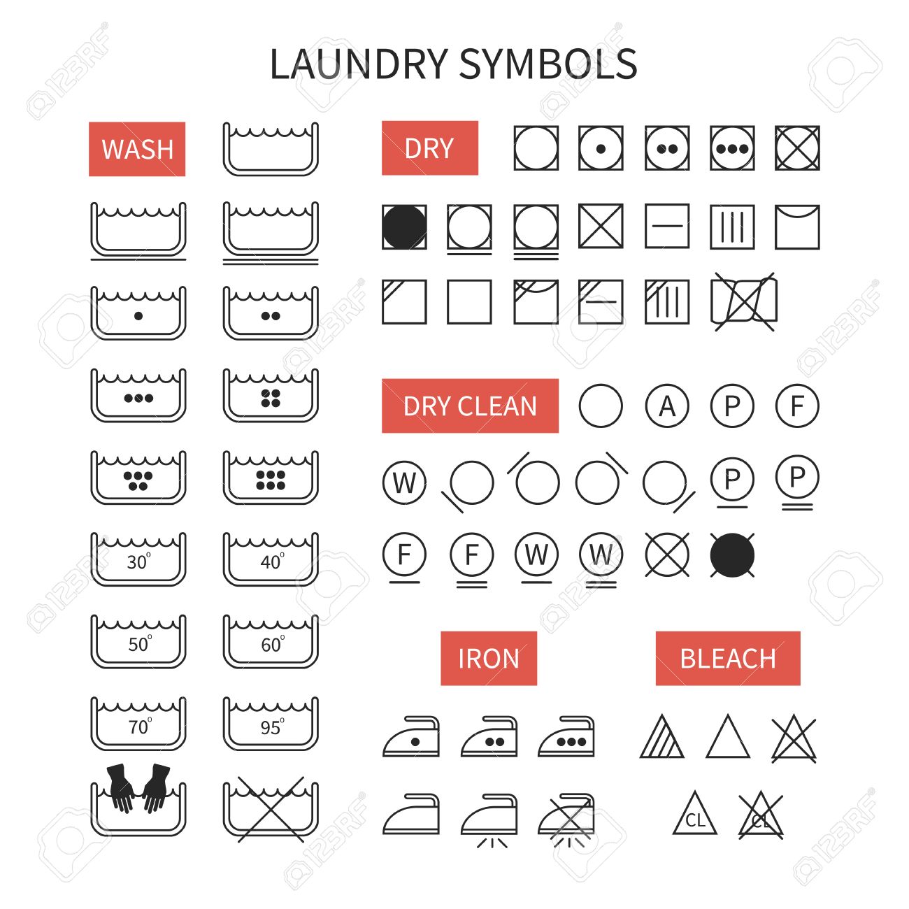 set of line simple