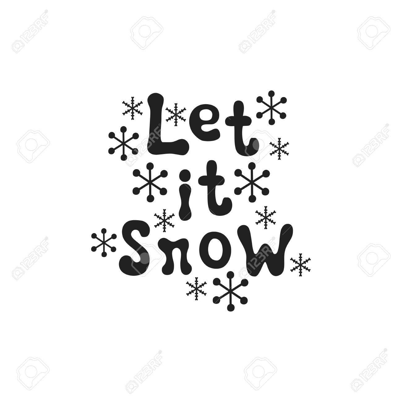 let it snow christmas