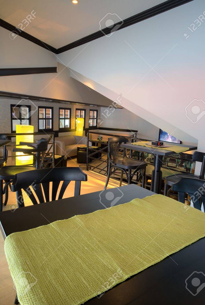 interior of cafe bar. minimal modern design with white walls interior of cafe bar. minimal modern design with white walls