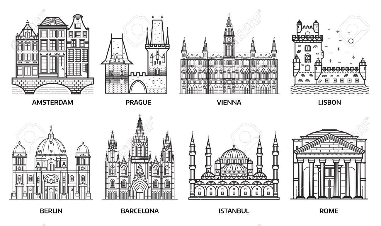 european monuments and landmarks