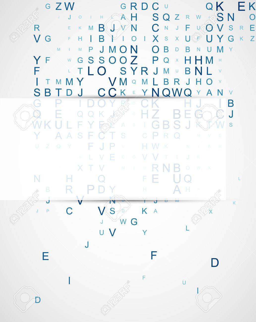 英語のアルファベットのスパースの文字と抽象的な背景 のイラスト素材 ベクタ Image 3950