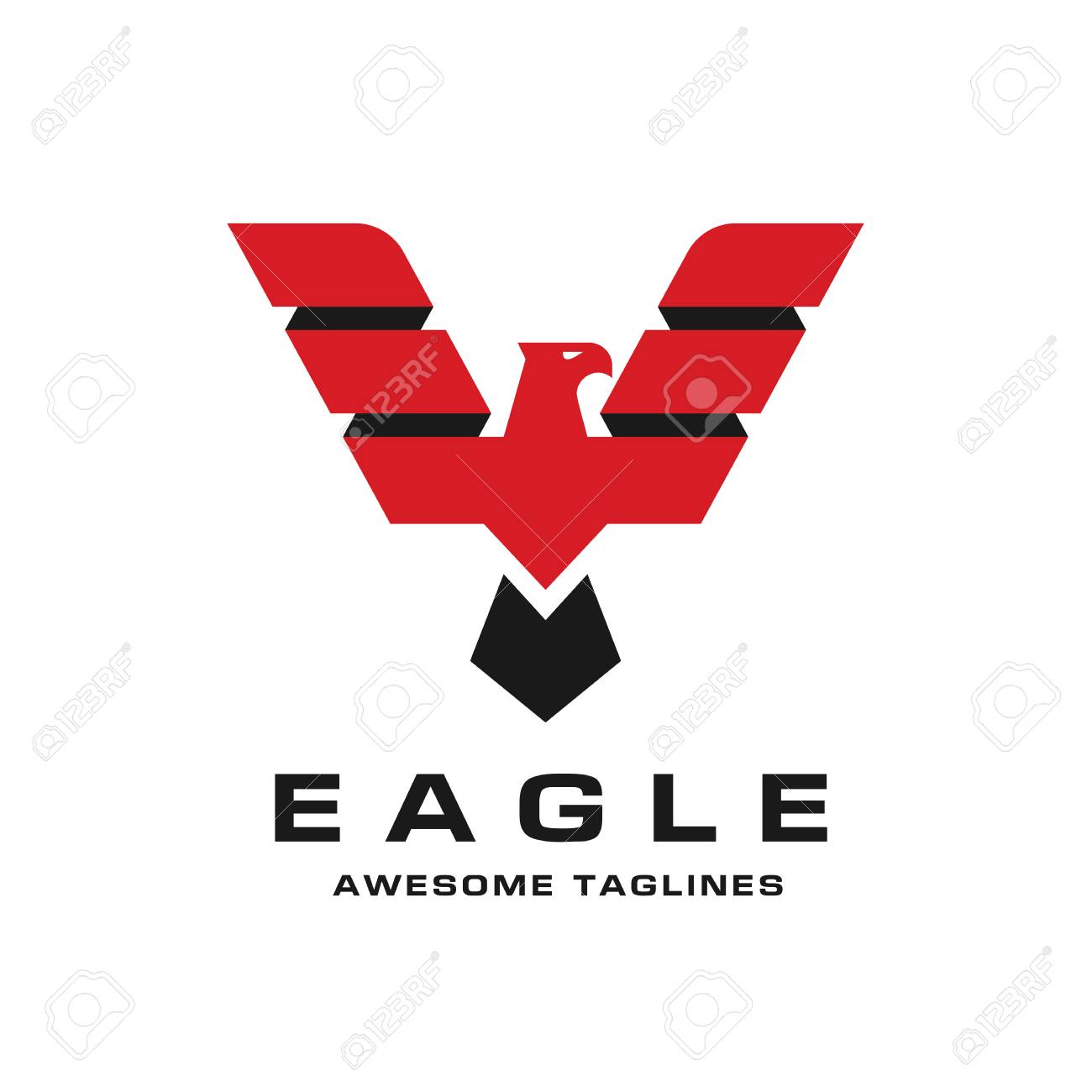 bald eagle template