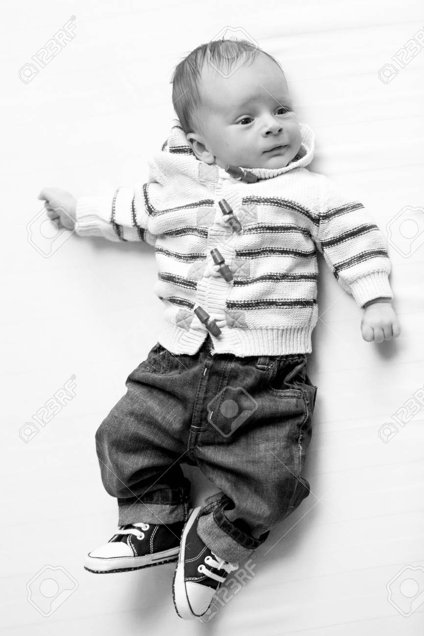 infant boy black jeans